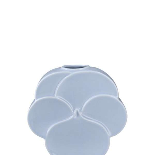 Lyngby Flower Vase Pansy - Stemorsblomst. H: 17 cm